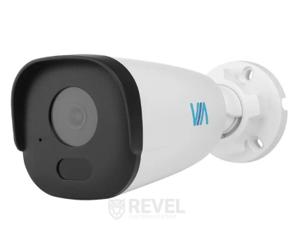 Комплект 2Мп IP уличного IP67 видеонаблюдения на 4 камеры со звуком VIA SECURITY VS-B22AS-2MP-4MIC