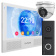 Комплект Wi-Fi домофона, FullHD панели и дополнительной камеры Slinex Sonik AI Video Kit white (AI детекция и дозвон на смартфон)