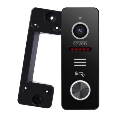 7-дюймовый IPS видеодомофон на калитку частного дома с замком SEVEN DP-7570 FHD Rfid-Lock