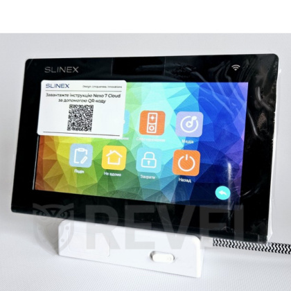 Wi-Fi 7" домофон с дополнительной камерой Slinex Nexo 7 Cloud Video Kit Black (запись видео, дозвон на телефон) Wi-Fi 7" домофон с дополнительной камерой Slinex Nexo 7 Cloud Video Kit Black (запись видео, дозвон на телефон)