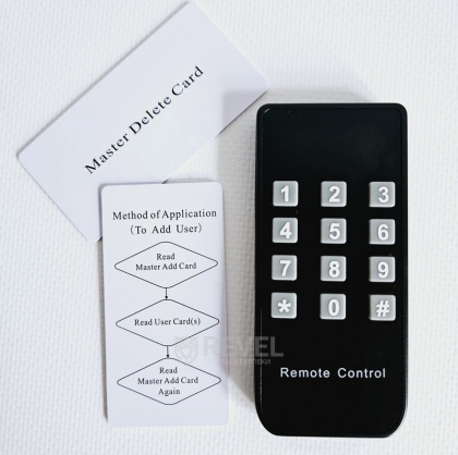 Комплект контроля доступа на пластиковую дверь с электроригельным замком SKD-KIT-ER5