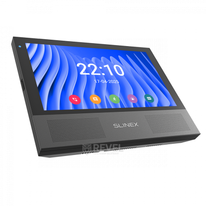 Wi-Fi видеодомофон с AI-детекцией движения и переадресацией вызова на мобильное приложение Slinex Sonik AI Kit black