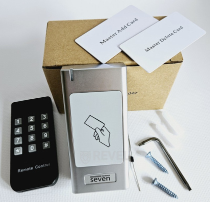 Комплект контроля доступа с электромеханическим замком Seven MS-Kit1 (из нержавеющей стали)