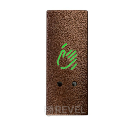 Кнопка выхода бесконтактная металлическая уличная накладная SEVEN K-7496ND bronze