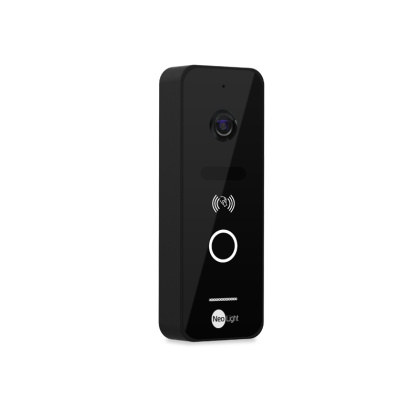 Wi-Fi видеодомофон 10 дюймов Neolight MEZZO Hybrid Black и панель вызова со считывателем и брелками NeoLight OPTIMA ID FHD Black Wi-Fi видеодомофон 10 дюймов Neolight MEZZO Hybrid Black и панель вызова со считывателем и брелками NeoLight OPTIMA ID FHD Black