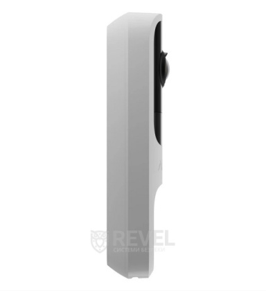 Видеозвонок Ajax DoorBell white со встроенным искусственным интеллектом, ИК-сенсором и управлением в приложении