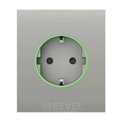 Центральная панель для встроенной розетки Ajax CenterCover (smart) [type F]