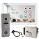 Домофон для частного дома с электромеханическим замком SEVEN DP-7570 FHD Lock Kit White