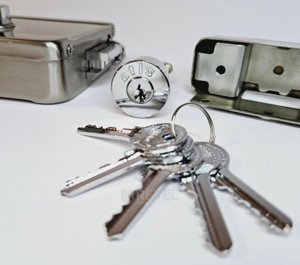 Комплект домофона с электромеханическим замком Seven Kit Home-Lock black