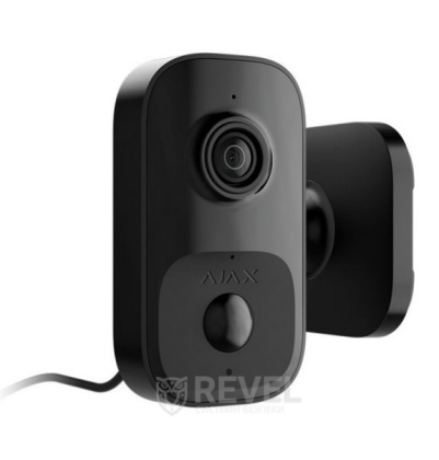 4Мп Wi-Fi камера видеонаблюдения Ajax IndoorCam black с ИК-датчиком движения и встроенным ИИ
