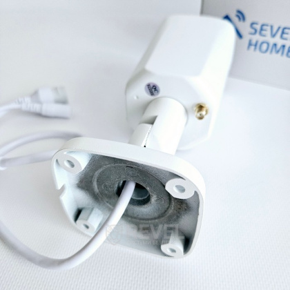 WiFi 4Мп уличное IP67 видеонаблюдение с двойной подсветкой и микрофоном SEVEN SH-C7024-4MP-KIT (Tuya Smart)