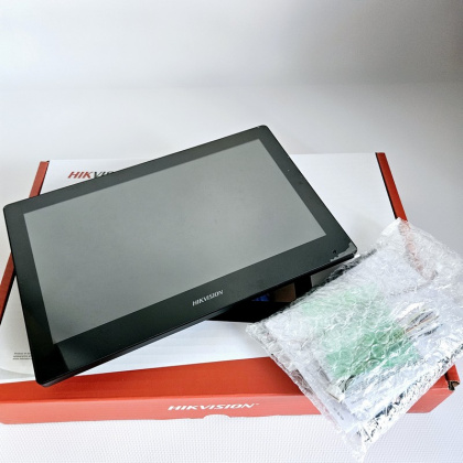 WiFi видеодомофон 10 дюймов с замком Hikvision DS-KH85-KV2R-EM (управления замком и воротами, дозвон на телефон)