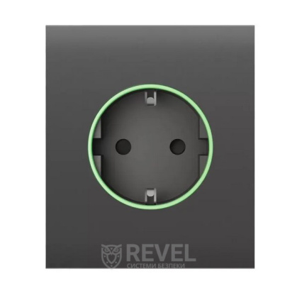 Центральная панель для встроенной розетки Ajax CenterCover (smart) [type F]