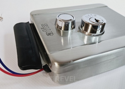 Комплект домофона с электромеханическим замком из нержавеющей стали Seven Kit DF-Lock (black)