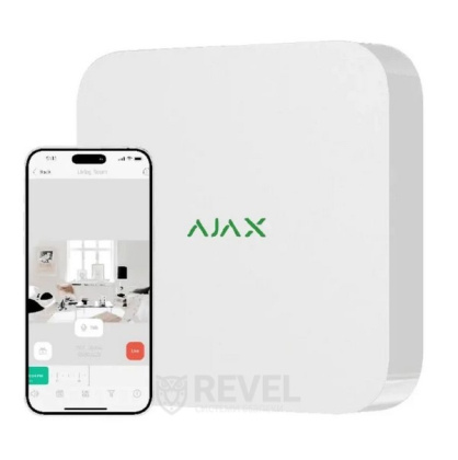 Сетевой видеорегистратор Ajax NVR white 8-канальный