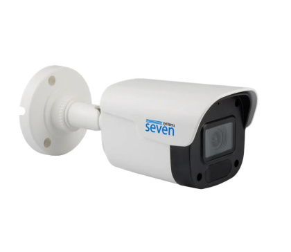 2Мп IP PoE уличное видеонаблюдение с ночной подсветкой и звуком SEVEN IP-7222PA-2MP-2MIC