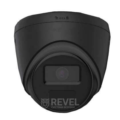 2Мп купольная IP камера видеонаблюдения Hikvision DS-2CD1321G0-I BLACK (2.8мм)