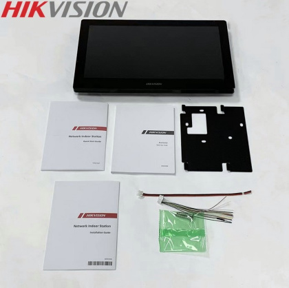Беспроводной WiFi домофон 10 дюймов и панель Hikvision DS-KH85-KV2R-KIT (управление замком и воротами)