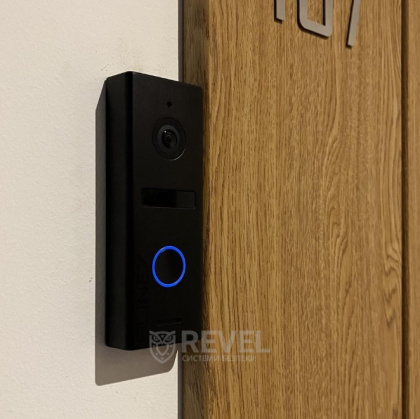 Wi-Fi видеодомофон с замком для частного дома Slinex Nexo 7 Cloud Home Kit Black (мобильное приложение, запись видео)