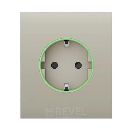 Центральная панель для встроенной розетки Ajax CenterCover (smart) [type F]
