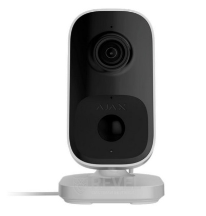 4Мп Wi-Fi камера видеонаблюдения Ajax IndoorCam white с ИК-датчиком движения и встроенным ИИ