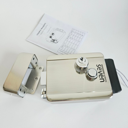 Комплект домофона с электромеханическим замком SEVEN DP–7542 Lock Kit black Комплект домофона с электромеханическим замком SEVEN DP–7542 Lock Kit black