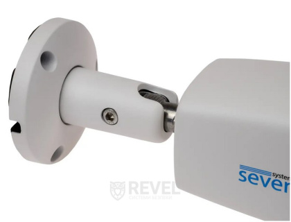 5Мп уличная IP видеокамера с микрофоном и двойной подсветкой SEVEN IP-7225PA-DL white (2,8 мм)