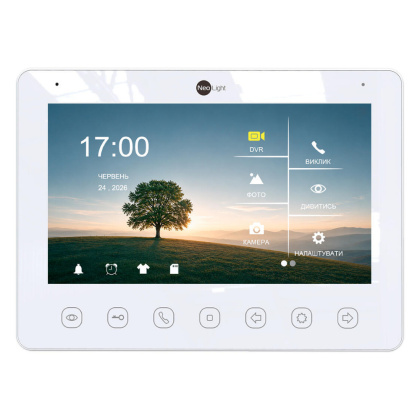 FullHD 7" видеодомофон с записью NeoLight Kappa+ HD White