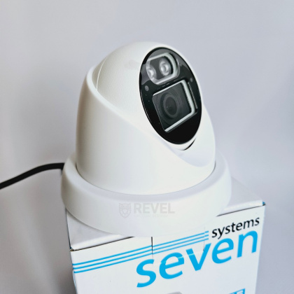 Wi-Fi домофон с дополнительной камерой Seven DP-7577 Video Kit black (запись видео, дозвон на телефон, поддержка Tuya Smart)