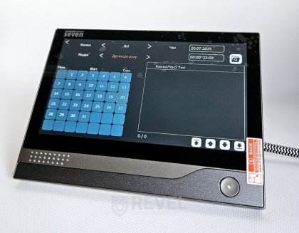 WiFi видеодомофон для частного дома с электромеханическим замком Seven WF AI Smart Kit — управление домофоном со смартфона