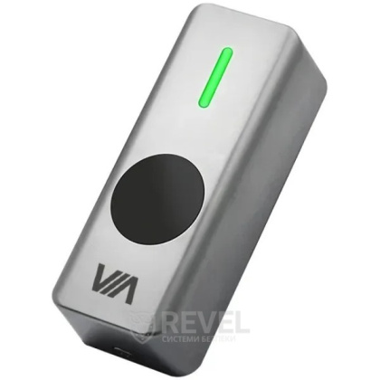 Бесконтактная кнопка выхода VIA Security VB3280MW (металл, IP68)
