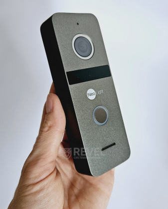WiFi домофон и FHD видеопанель SEVEN DP-7578Kit Neo — дозвон на телефон, AI распознавание людей и запись видео