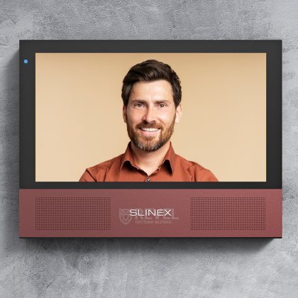 Wi-Fi видеодомофон с AI-детекцией движения и переадресацией вызова на мобильное приложение Slinex Sonik AI Kit black