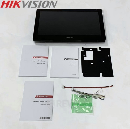 Комплект 10" IP WiFi домофона и антивандальной панели вызова Hikvision DS-KH85-VP-KIT (мобильное приложение и удаленный доступ)