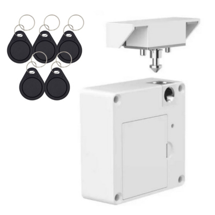 Мебельный RFID замок невидимка SEVEN Lock SL-7733 white