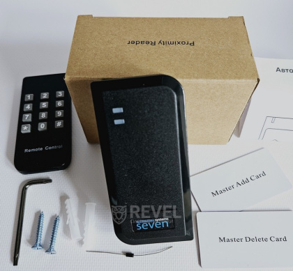 Комплект СКУД с магнитным замком (280 кг) и считывателем Seven МТ-Kit4