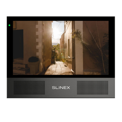 IPS видеодомофон Slinex Sonik 7 (Black + сменные панели) IPS видеодомофон Slinex Sonik 7 (Black + сменные панели)