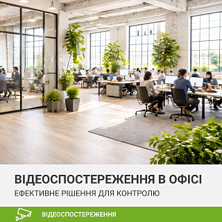 Відеоспостереження в офісі