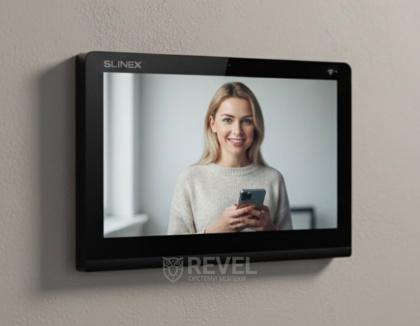 Wi-Fi видеодомофон с замком для частного дома Slinex Nexo 7 Cloud Home Kit Black (мобильное приложение, запись видео)