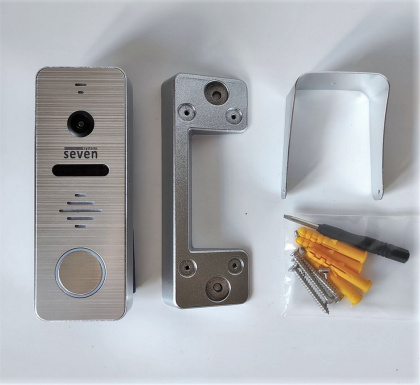 Домофон для частного дома с электромеханическим замком SEVEN DP-7570 FHD Lock Kit
