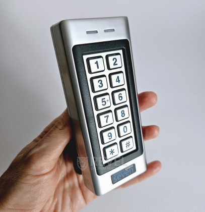 Комплект контроля доступа с электромеханическим замком SEVEN SKD-KIT-EM9 (из нержавеющей стали)