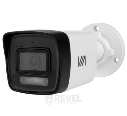 4Мп уличная IP видеокамера с гибридной подсветкой и микрофоном VIASecurity VIA-IPC-4BE-LIM (2.8 мм)