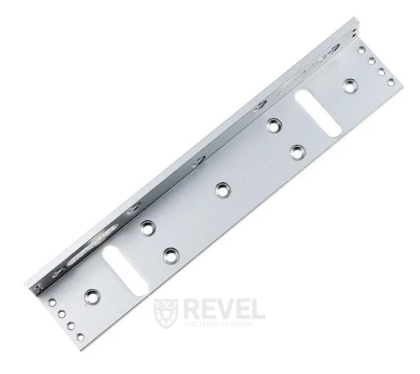 Замок электромагнитный 350 кг SEVEN ML-7724 + уголок SEVEN LB-7725