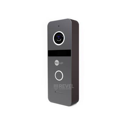 IP комплект видеодомофона NeoLight Alpha Hybrid IP Kit Black (панель Solo IP) — дозвон на телефон и запись видео