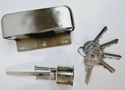 Комплект домофона с электромеханическим замком из нержавеющей стали Seven Kit DF-Lock (white)