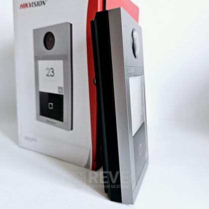 Беспроводной WiFi домофон с замком Hikvision DS-WF63-KV2R-EM White (управления замком и воротами, дозвон на телефон)