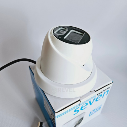 Wi-Fi домофон с дополнительной камерой Seven DP-7577 Video Kit white (запись видео, дозвон на телефон, поддержка Tuya Smart)