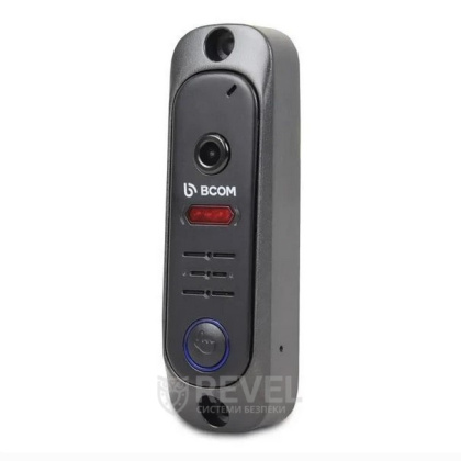 Комплект видеодомофона 4" и видеопанели BCOM BD-480M Kit (White / Black)