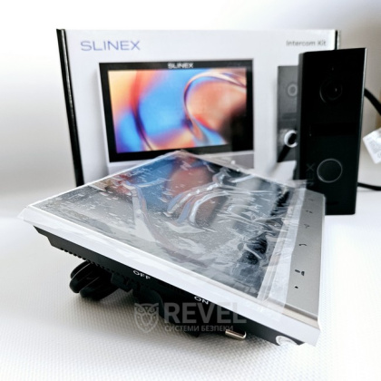 Комплект видеодомофона и панели вызова Slinex SK 7 Start