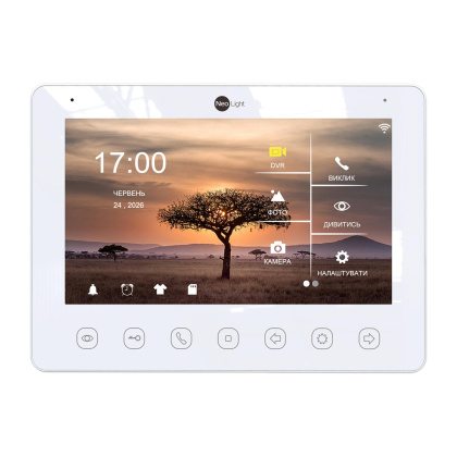 Комплект Wi-Fi FHD домофона с дозвоном на телефон и записью Neolight NeoKIT HD WF White (Kappa+ HD WF + Prime FHD с уголком) Комплект Wi-Fi FHD домофона с дозвоном на телефон и записью Neolight NeoKIT HD WF White (Kappa+ HD WF + Prime FHD с уголком)